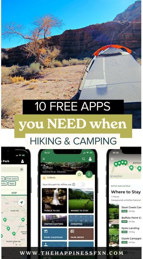 10 Free Apps You NEED When Camping & Hiking