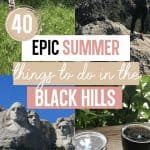 things to do in the Black Hills of South Dakota