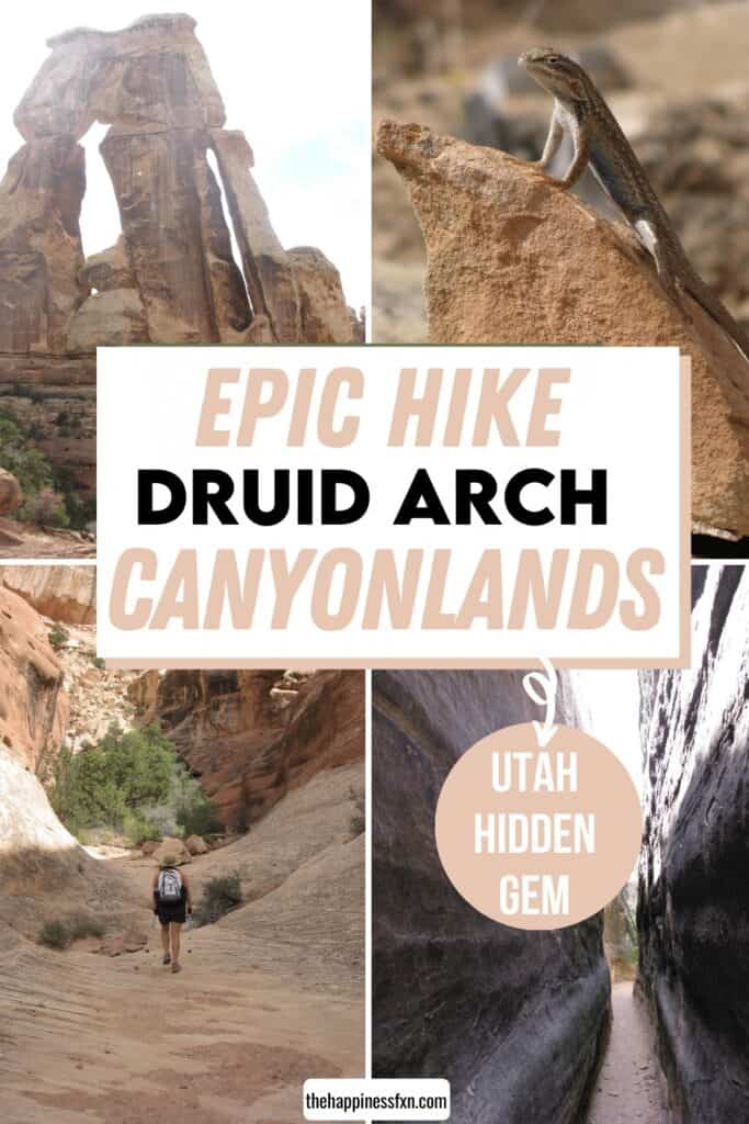 Druid Arch Hike Pinterest Pin