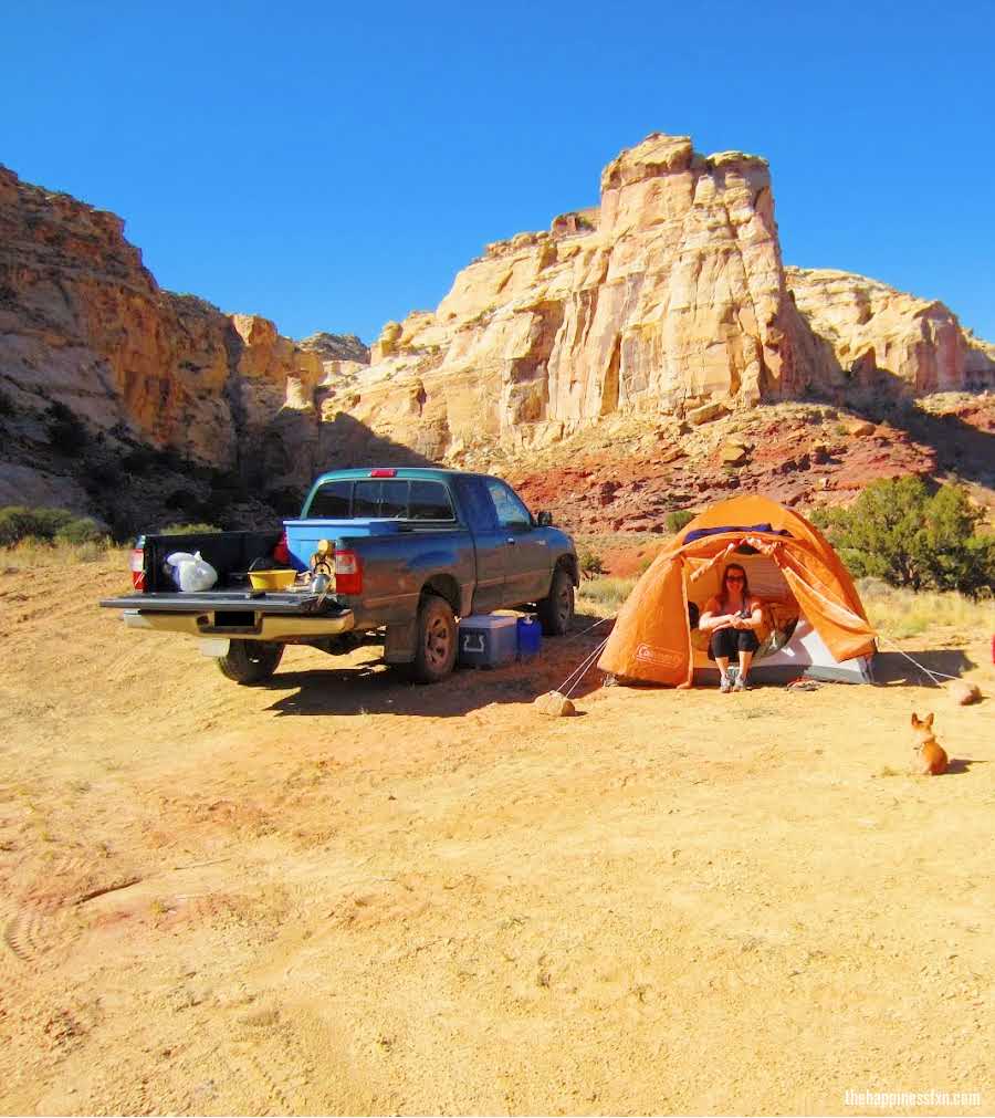 Primitive Camping on BLM Land Camp for Free The Happiness Function