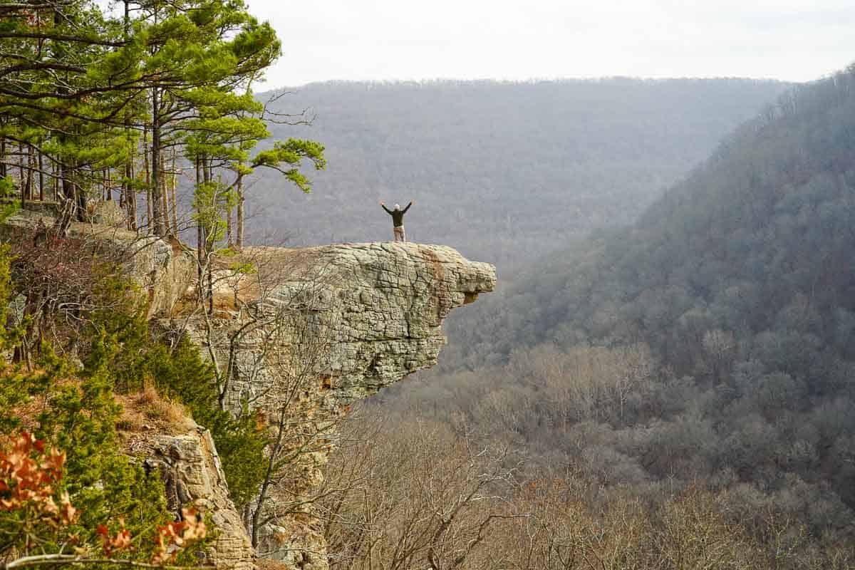 How To Reach Hawksbill Crag Hiking the Whitaker Point Trail The Happiness Function