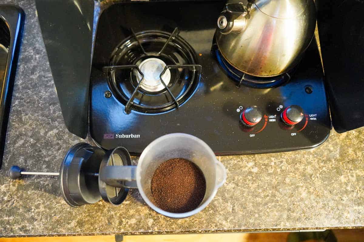 ☕️ Making Coffee Without A Coffeemaker Stovetop, GemFOX Food, Campfire