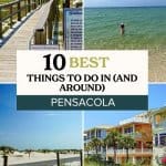 photo of Pensacola beach, Gulf Islands Perdido Key, Gulf Island National Seashore, and homes in Pensacola