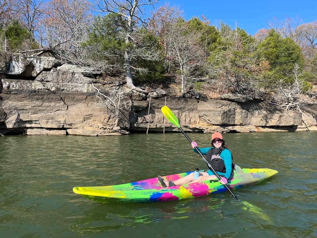 kayaking-at-lake-fort-smith