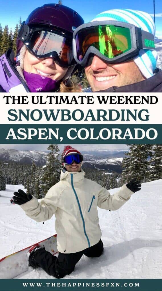 Plan the Perfect Getaway Snowboarding in Aspen