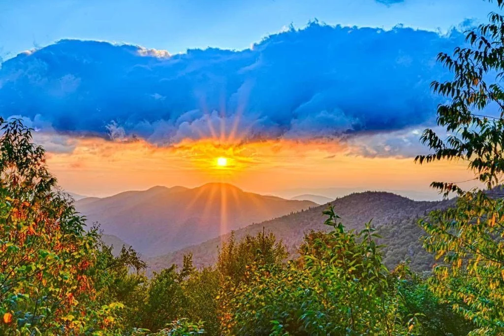 blue-ridge-pkwy-sunset Blue Ridge Parkway sunset