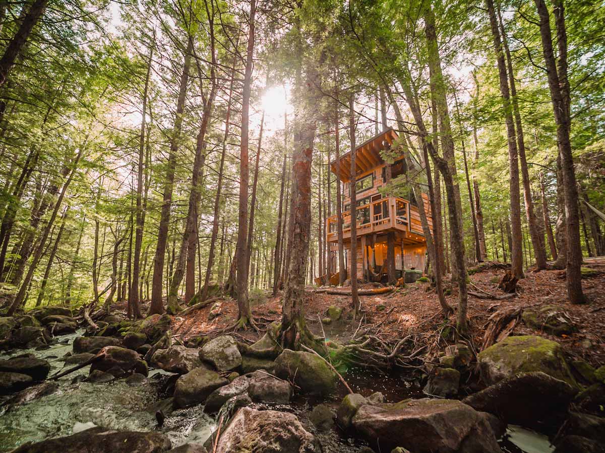 Lovely Treehouse in the Woods