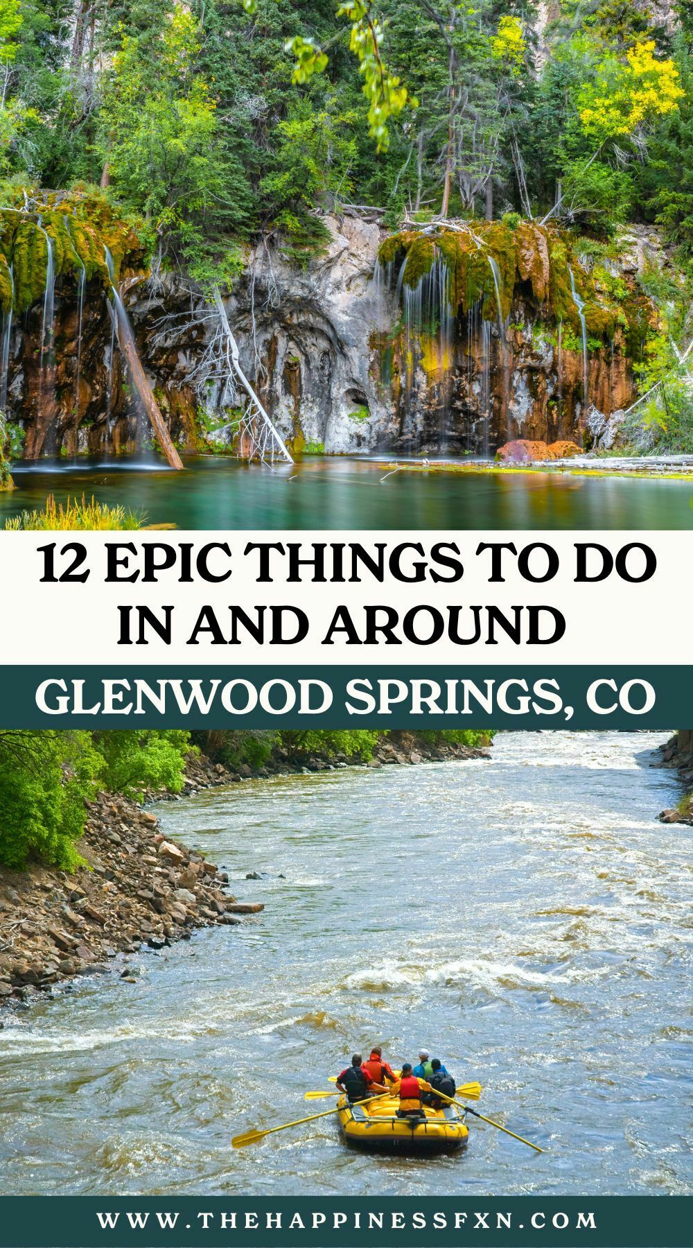 12 Epic Things To Do in Glenwood Springs, Colorado The Happiness Function