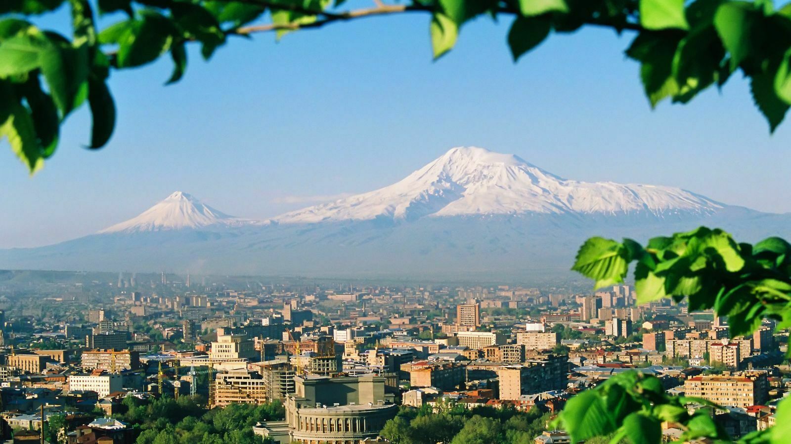 Mount Ararat, Armenia, snow mountains, Europe, Yerevan