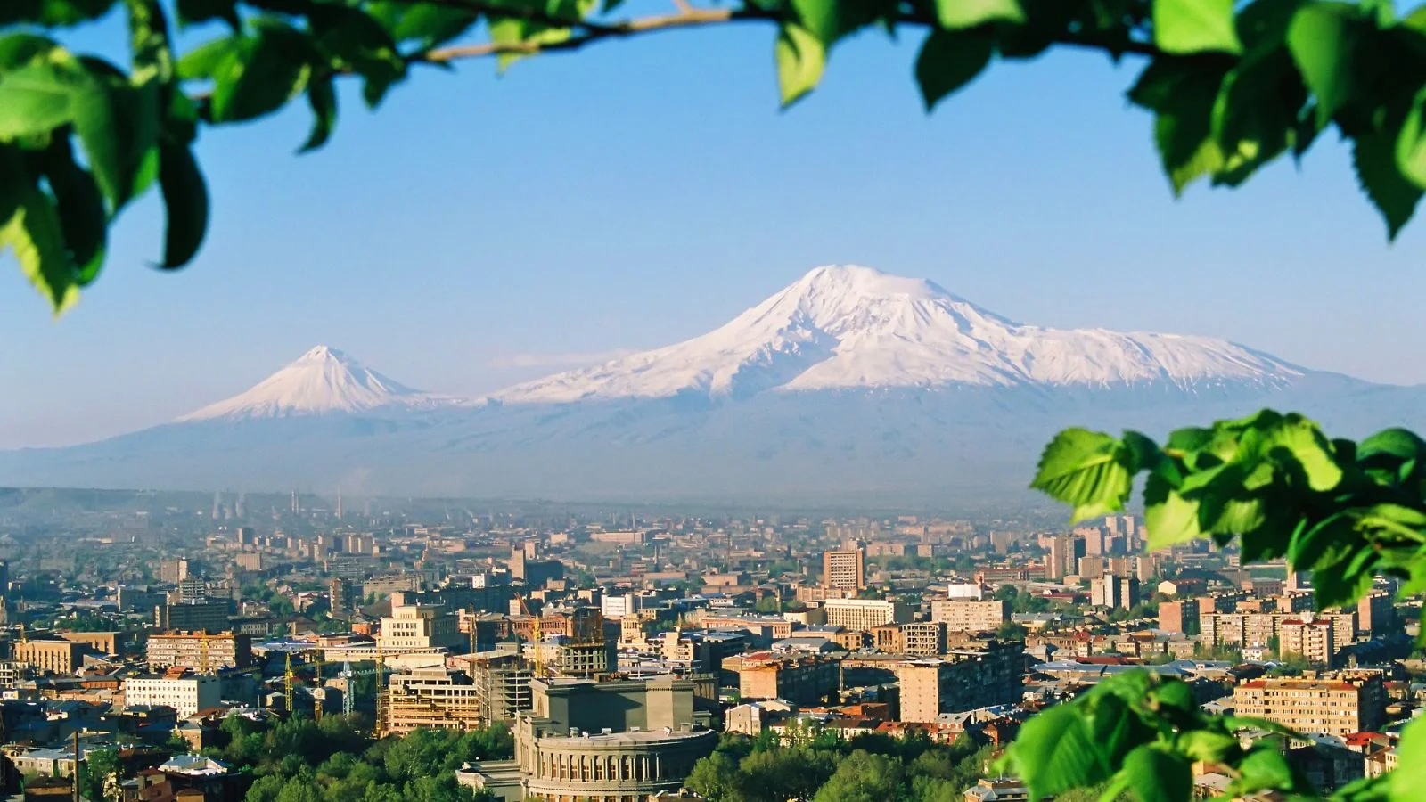Mount Ararat, Armenia, snow mountains, Europe, Yerevan