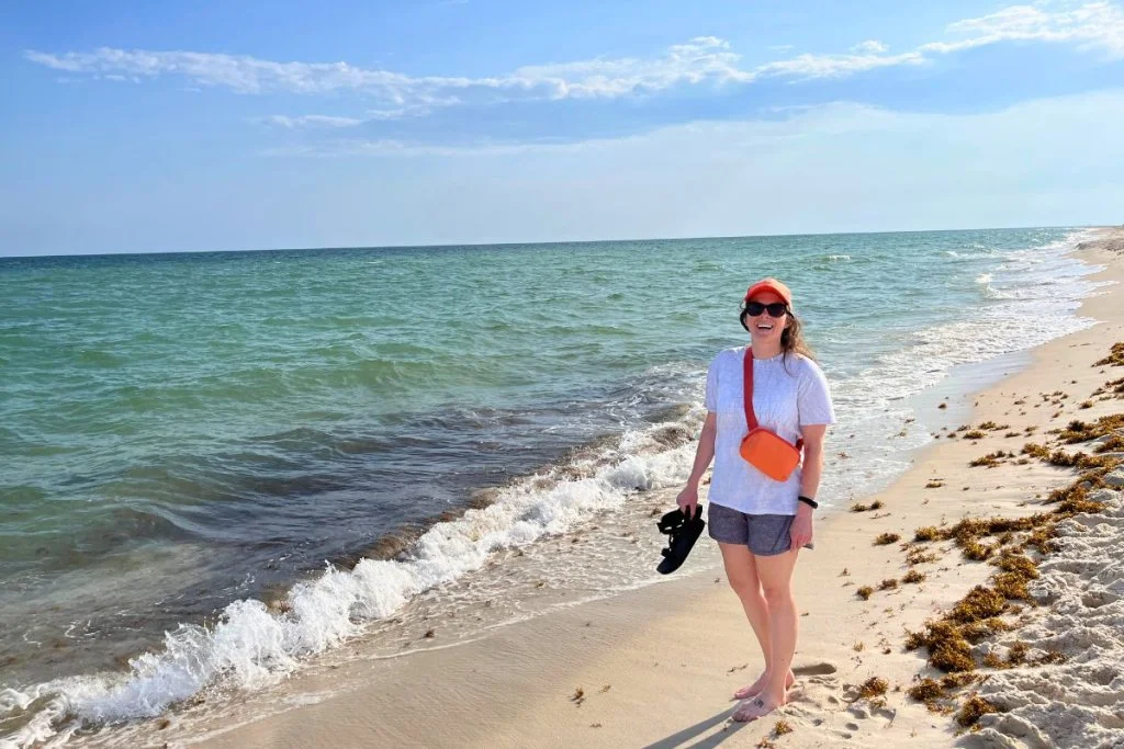 guide-to-perdido-key-beach-parks Ashlee Fechino at the beach in Perdido Key