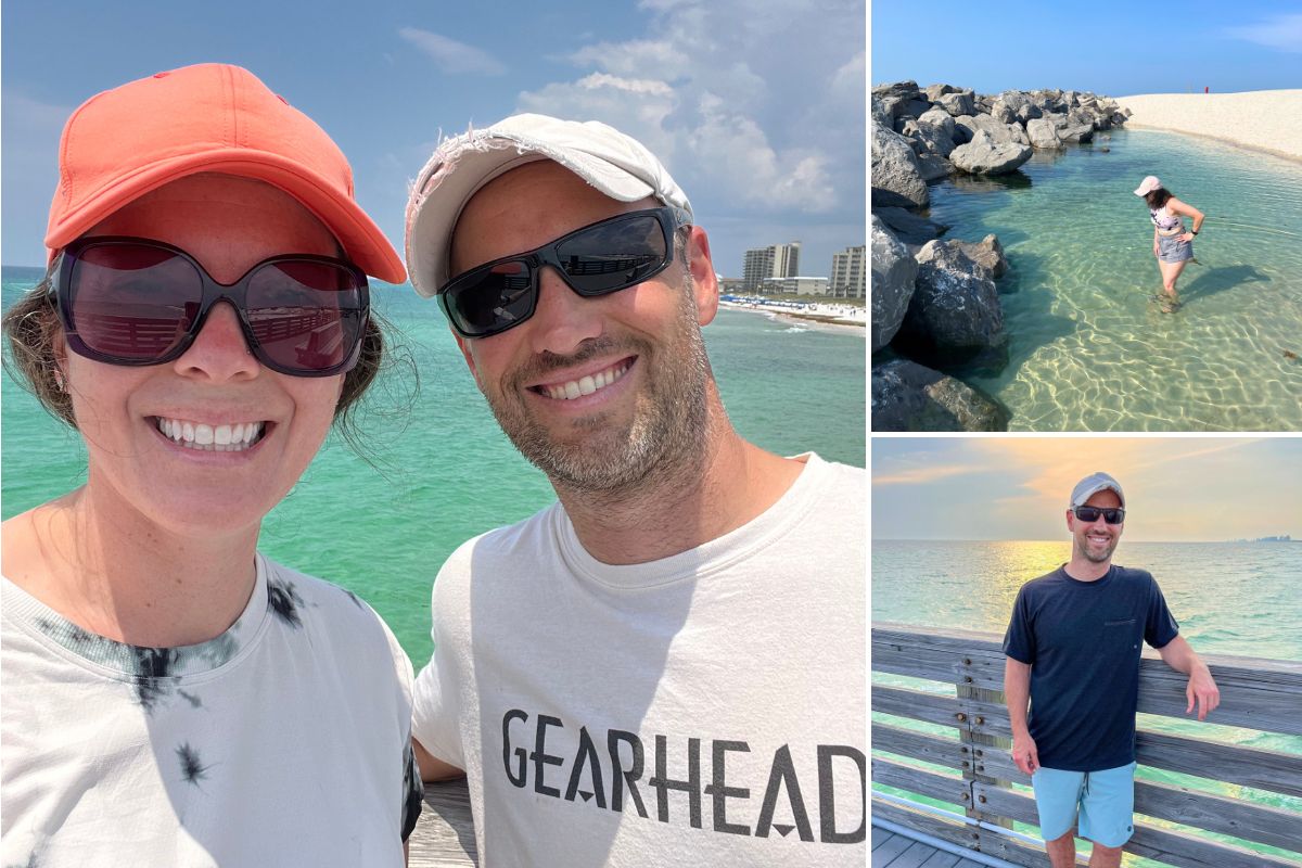 Vacationing at St. Andrews State Park in Florida