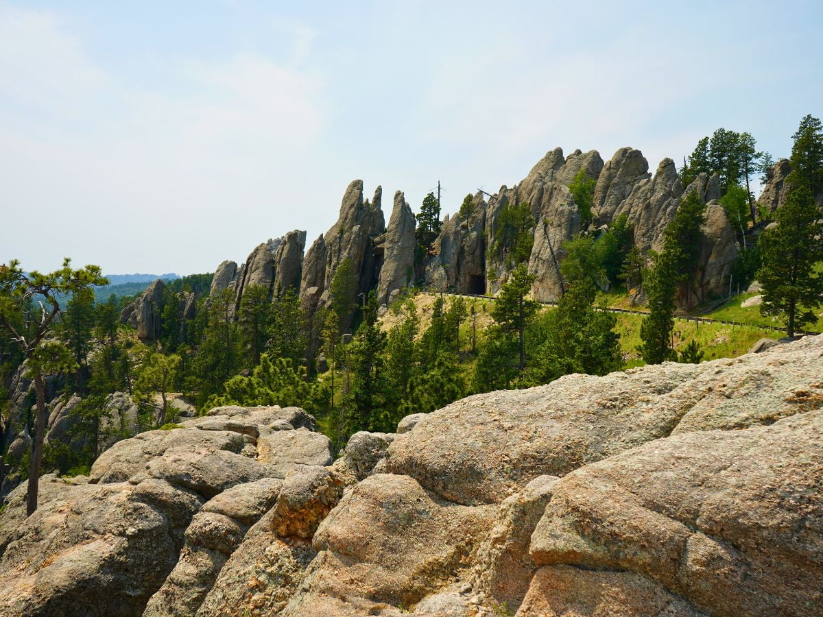 The Needles Highway in Custer South Dakota
