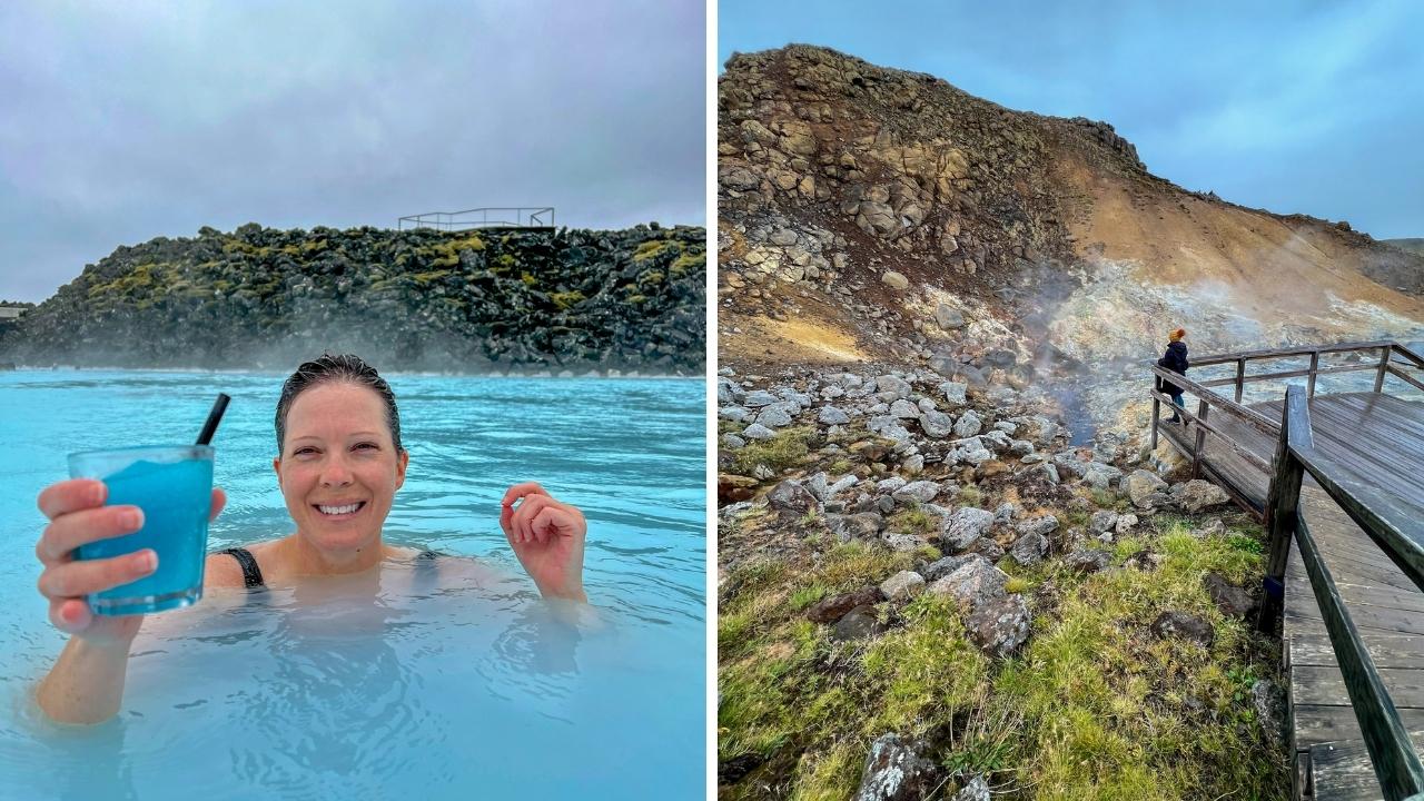 The Blue Lagoon and Krýsuvík Geothermal Area
